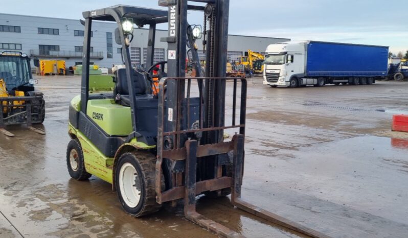 Clark C30D Forklifts For Auction: Leeds -27th, 28th, 29th, 30th November 24 @ 8:00am full