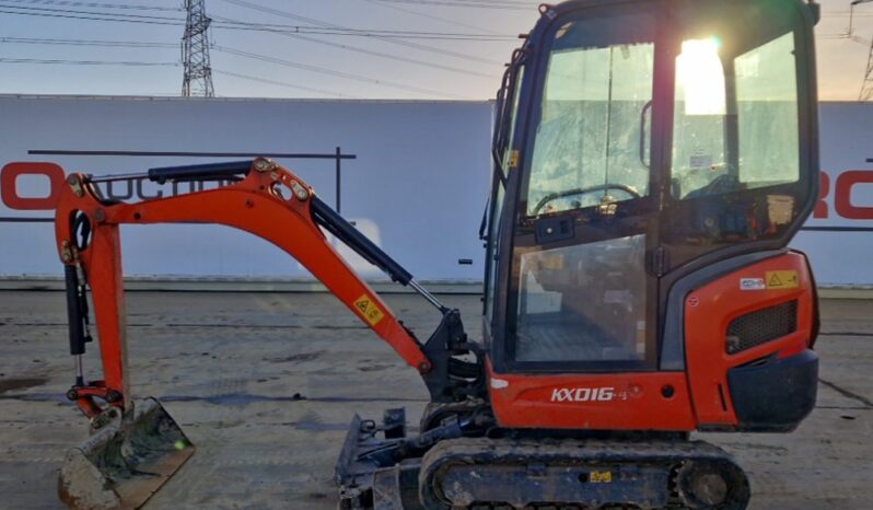 2017 Kubota KX016-4 Mini Excavators For Auction: Leeds -27th, 28th, 29th, 30th November 24 @ 8:00am full