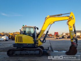 2021 Wacker Neuson EZ80 6 Ton+ Excavators For Auction: Leeds -27th, 28th, 29th, 30th November 24 @ 8:00am full