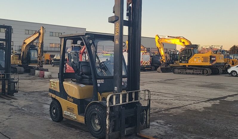 2014 Yale GDP35VX Forklifts For Auction: Leeds -27th, 28th, 29th, 30th November 24 @ 8:00am full