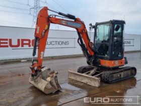 2018 Hitachi ZX38U-5A CLR Mini Excavators For Auction: Leeds -27th, 28th, 29th, 30th November 24 @ 8:00am