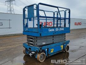 Genie GS2646 Manlifts For Auction: Leeds -27th, 28th, 29th, 30th November 24 @ 8:00am