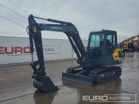 2019 Volvo EC55D Mini Excavators For Auction: Leeds -27th, 28th, 29th, 30th November 24 @ 8:00am