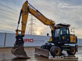 2019 JCB JS175W Wheeled Excavators For Auction: Leeds -27th, 28th, 29th, 30th November 24 @ 8:00am