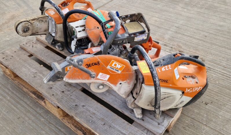 Stihl Petrol Quick Cut Saw (4 of) (Spares) Asphalt / Concrete Equipment For Auction: Leeds -27th, 28th, 29th, 30th November 24 @ 8:00am