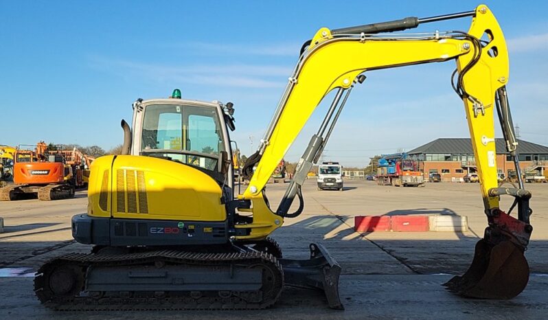 2021 Wacker Neuson EZ80 6 Ton+ Excavators For Auction: Leeds -27th, 28th, 29th, 30th November 24 @ 8:00am full