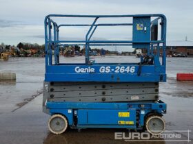 Genie GS2646 Manlifts For Auction: Leeds -27th, 28th, 29th, 30th November 24 @ 8:00am full