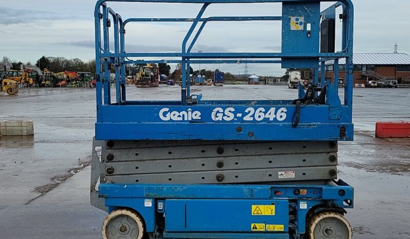 Genie GS2646 Manlifts For Auction: Leeds -27th, 28th, 29th, 30th November 24 @ 8:00am full