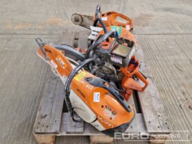 Stihl Petrol Quick Cut Saw (4 of) (Spares) Asphalt / Concrete Equipment For Auction: Leeds -27th, 28th, 29th, 30th November 24 @ 8:00am full