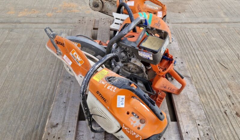 Stihl Petrol Quick Cut Saw (4 of) (Spares) Asphalt / Concrete Equipment For Auction: Leeds -27th, 28th, 29th, 30th November 24 @ 8:00am full