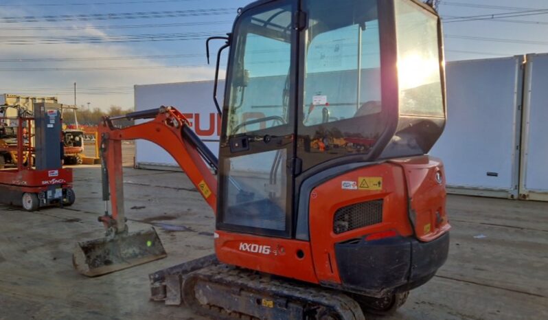 2017 Kubota KX016-4 Mini Excavators For Auction: Leeds -27th, 28th, 29th, 30th November 24 @ 8:00am full