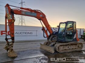 2020 Hitachi ZX85USB-6 6 Ton+ Excavators For Auction: Leeds -27th, 28th, 29th, 30th November 24 @ 8:00am