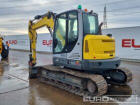 2021 Wacker Neuson EZ80 6 Ton+ Excavators For Auction: Leeds -27th, 28th, 29th, 30th November 24 @ 8:00am full