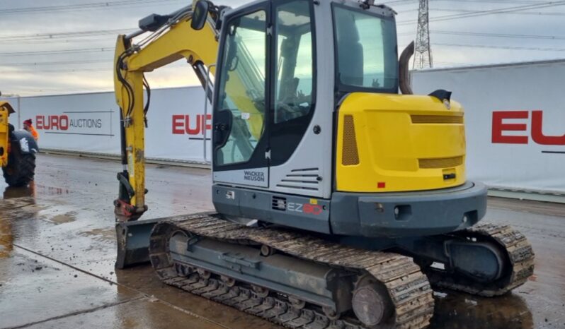 2021 Wacker Neuson EZ80 6 Ton+ Excavators For Auction: Leeds -27th, 28th, 29th, 30th November 24 @ 8:00am full