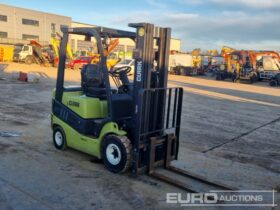 2016 Clark C18D Forklifts For Auction: Leeds -27th, 28th, 29th, 30th November 24 @ 8:00am full