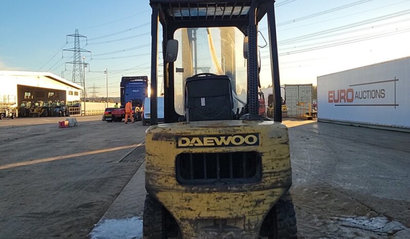 Daewoo D25S-3 Forklifts For Auction: Leeds -27th, 28th, 29th, 30th November 24 @ 8:00am full