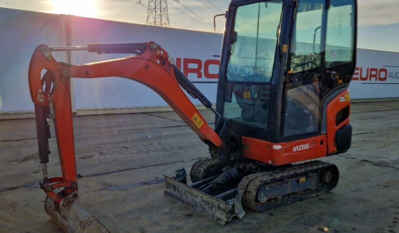 2017 Kubota KX016-4 Mini Excavators For Auction: Leeds -27th, 28th, 29th, 30th November 24 @ 8:00am