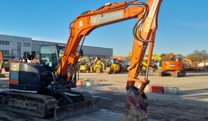 2020 Hitachi ZX85USB-6 6 Ton+ Excavators For Auction: Leeds -27th, 28th, 29th, 30th November 24 @ 8:00am full