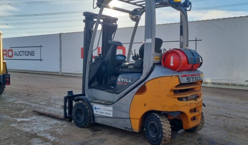 2015 Still RX70-16T Forklifts For Auction: Leeds -27th, 28th, 29th, 30th November 24 @ 8:00am full