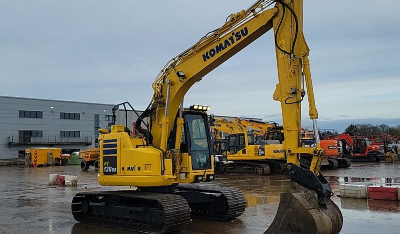 2019 Komatsu PC138US-11 10 Ton+ Excavators For Auction: Leeds -27th, 28th, 29th, 30th November 24 @ 8:00am full