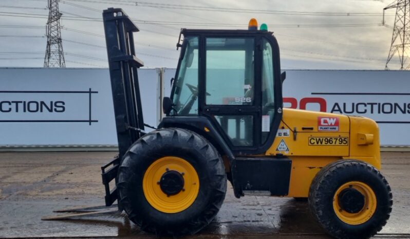 2012 JCB 926-4 Rough Terrain Forklifts For Auction: Leeds -27th, 28th, 29th, 30th November 24 @ 8:00am full