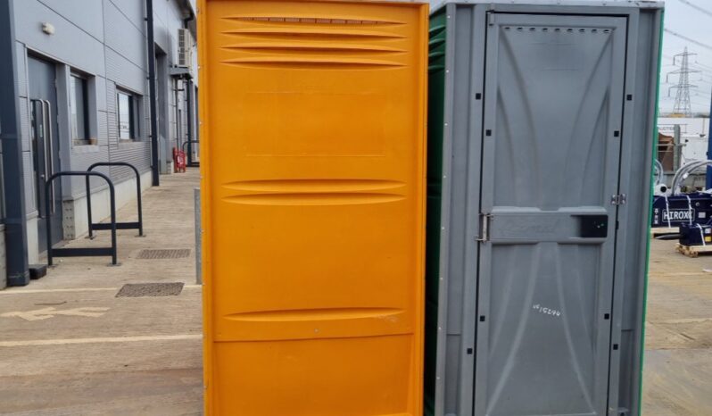 Armal Portable Single Toilet Block (4 of) (Cannot Be Reconsigned) Containers For Auction: Leeds -27th, 28th, 29th, 30th November 24 @ 8:00am full