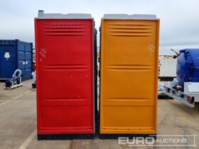 Armal Portable Single Toilet Block (4 of) (Cannot Be Reconsigned) Containers For Auction: Leeds -27th, 28th, 29th, 30th November 24 @ 8:00am full