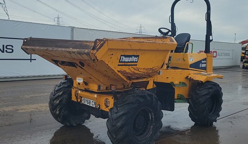 2019 Thwaites 6 Ton Site Dumpers For Auction: Leeds -27th, 28th, 29th, 30th November 24 @ 8:00am