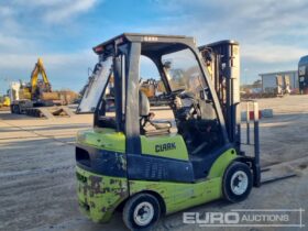 2015 Clark C20SD Forklifts For Auction: Leeds -27th, 28th, 29th, 30th November 24 @ 8:00am full