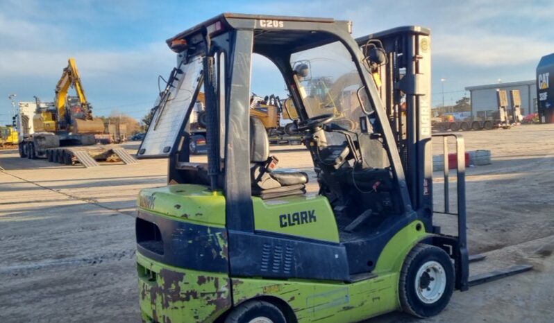 2015 Clark C20SD Forklifts For Auction: Leeds -27th, 28th, 29th, 30th November 24 @ 8:00am full