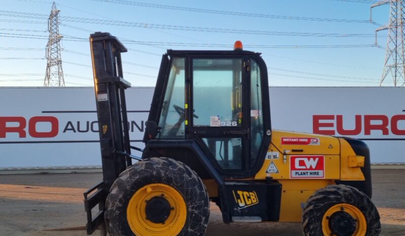 2012 JCB 926-4 Rough Terrain Forklifts For Auction: Leeds -27th, 28th, 29th, 30th November 24 @ 8:00am full