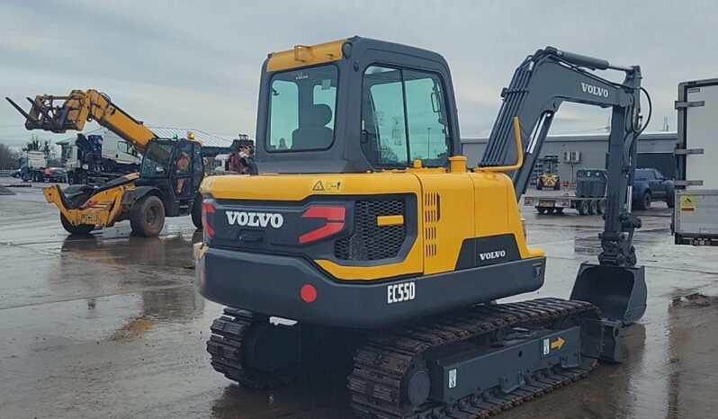 2019 Volvo EC55D Mini Excavators For Auction: Leeds -27th, 28th, 29th, 30th November 24 @ 8:00am full