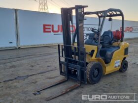 CAT GP25N Forklifts For Auction: Leeds -27th, 28th, 29th, 30th November 24 @ 8:00am