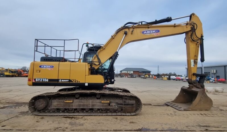 2017 Sany SY215C 20 Ton+ Excavators For Auction: Leeds -27th, 28th, 29th, 30th November 24 @ 8:00am full