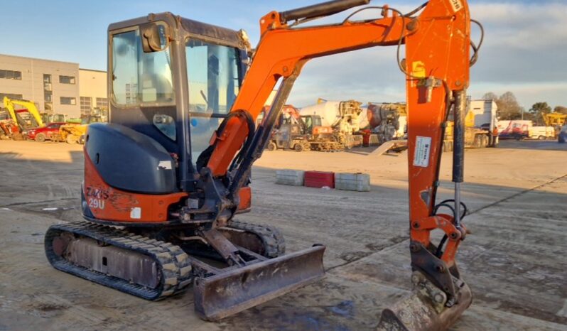 2015 Hitachi ZX29U-3 CLR Mini Excavators For Auction: Leeds -27th, 28th, 29th, 30th November 24 @ 8:00am full