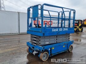 Genie GS2646 Manlifts For Auction: Leeds -27th, 28th, 29th, 30th November 24 @ 8:00am