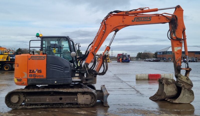 2018 Hitachi ZX85USB-5A 6 Ton+ Excavators For Auction: Leeds -27th, 28th, 29th, 30th November 24 @ 8:00am full