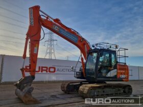 2019 Hitachi ZX130LCN-6 10 Ton+ Excavators For Auction: Leeds -27th, 28th, 29th, 30th November 24 @ 8:00am