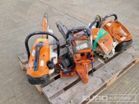 Stihl Petrol Quick Cut Saw (4 of) (Spares) Asphalt / Concrete Equipment For Auction: Leeds -27th, 28th, 29th, 30th November 24 @ 8:00am full