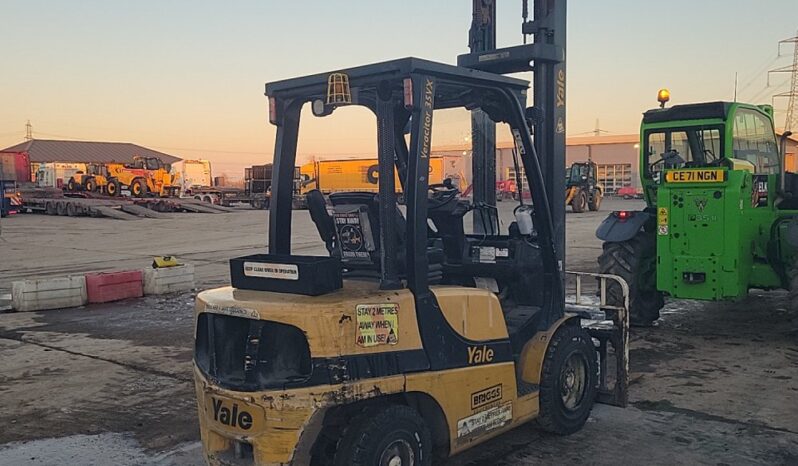 2014 Yale GDP35VX Forklifts For Auction: Leeds -27th, 28th, 29th, 30th November 24 @ 8:00am full