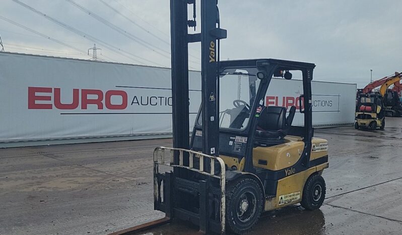 2014 Yale GDP35VX Forklifts For Auction: Leeds -27th, 28th, 29th, 30th November 24 @ 8:00am