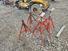 2024  5x RIDGID PIPE STANDS *10% BP MIN £20*  For Auction on 2024-12-10 For Auction on 2024-12-10