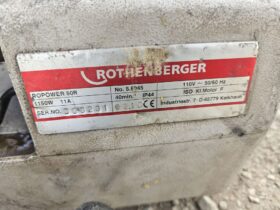 2024  ROTHENBERGER ROPOWER 50R PIPE THREADER *10% BP MIN £20*  For Auction on 2024-12-10 For Auction on 2024-12-10 full