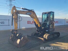 2023 Sany SY50U Mini Excavators For Auction: Leeds -27th, 28th, 29th, 30th November 24 @ 8:00am