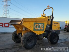 2018 Mecalac TA9 Site Dumpers For Auction: Leeds -27th, 28th, 29th, 30th November 24 @ 8:00am