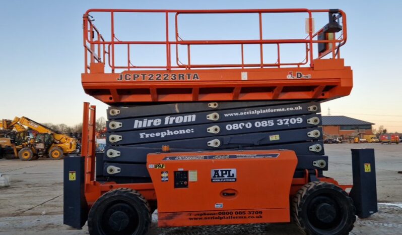 2019 Dingli JCPT2223RTA Manlifts For Auction: Leeds -27th, 28th, 29th, 30th November 24 @ 8:00am full