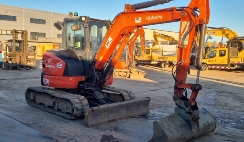 2016 Kubota U48-4 Mini Excavators For Auction: Leeds -27th, 28th, 29th, 30th November 24 @ 8:00am full