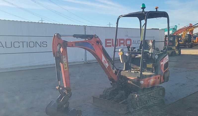 2017 Kubota KX016-4 Mini Excavators For Auction: Leeds -27th, 28th, 29th, 30th November 24 @ 8:00am