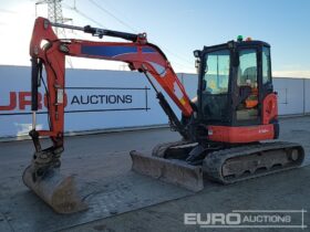 2017 Kubota U48-4 Mini Excavators For Auction: Leeds -27th, 28th, 29th, 30th November 24 @ 8:00am