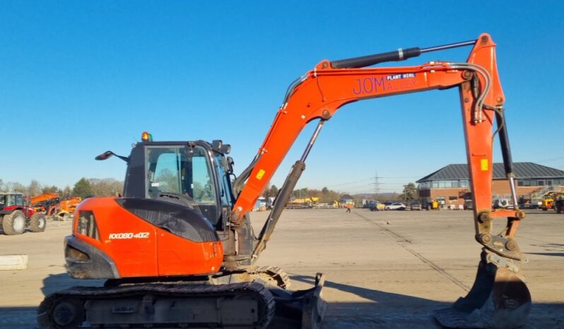 2021 Kubota KX080-4 6 Ton+ Excavators For Auction: Leeds -27th, 28th, 29th, 30th November 24 @ 8:00am full